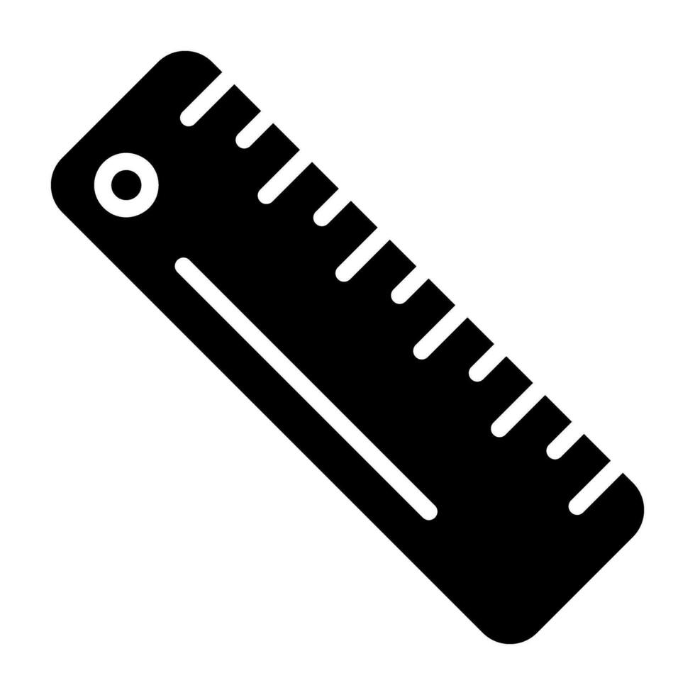 Ruler Vector Icon