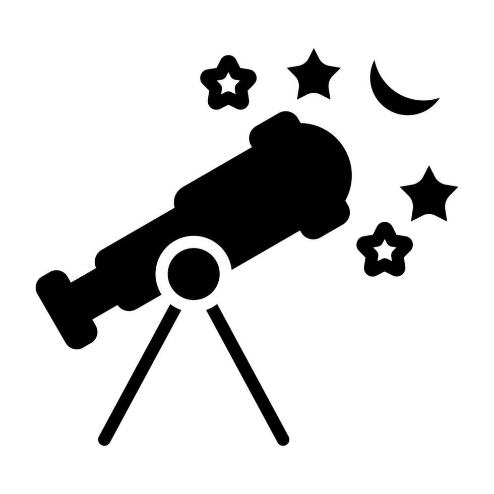 Astronomy Vector Icon