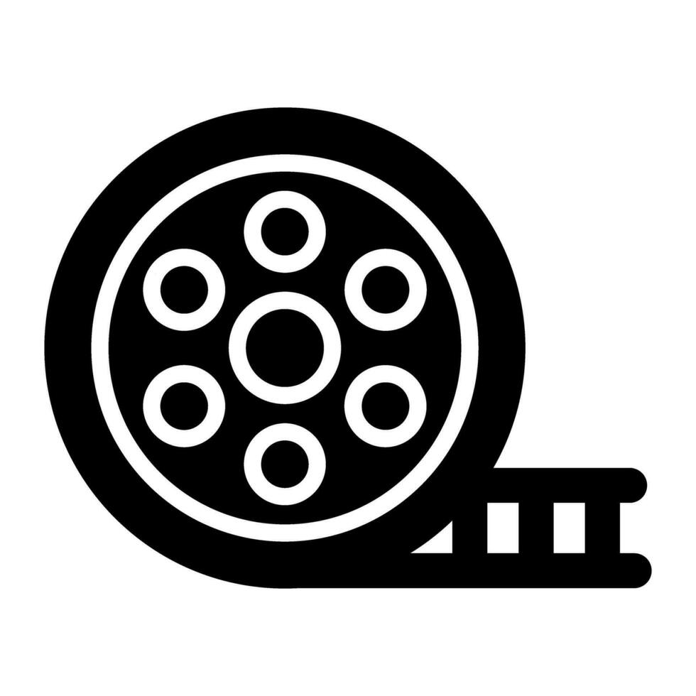 Movie Reel Vector Icon