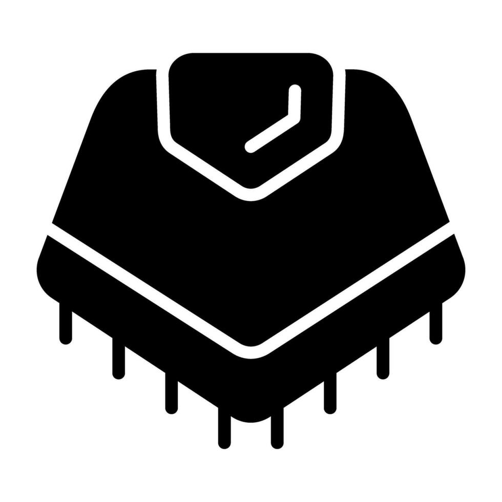 Poncho Vector Icon