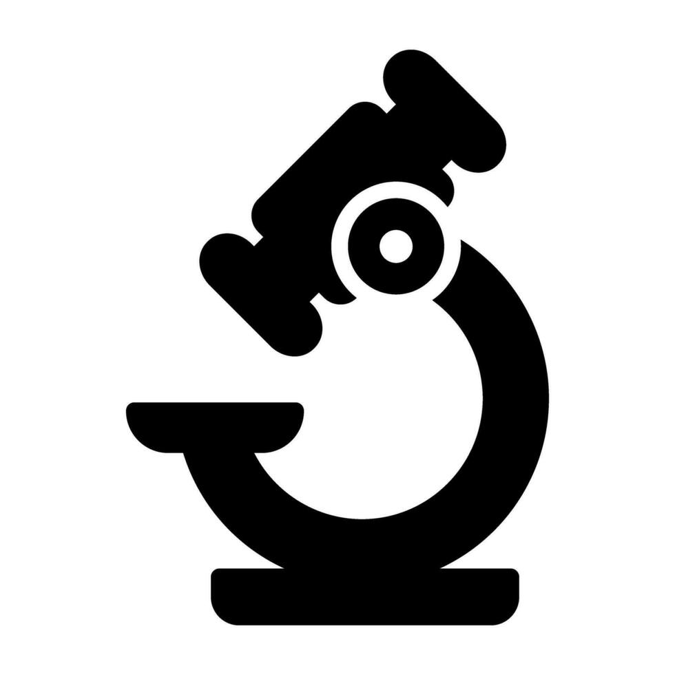 Microscope Vector Icon