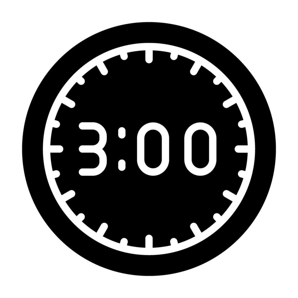 Clock Vector Icon