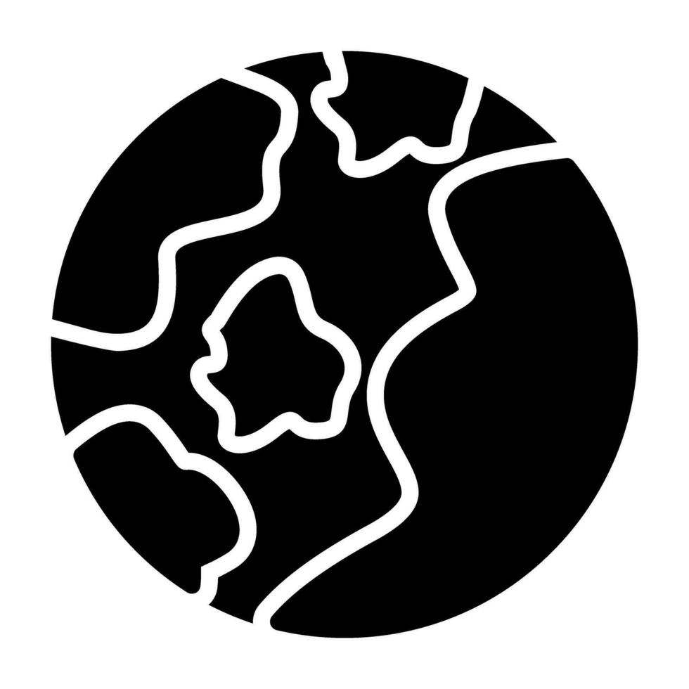 Earth Vector Icon