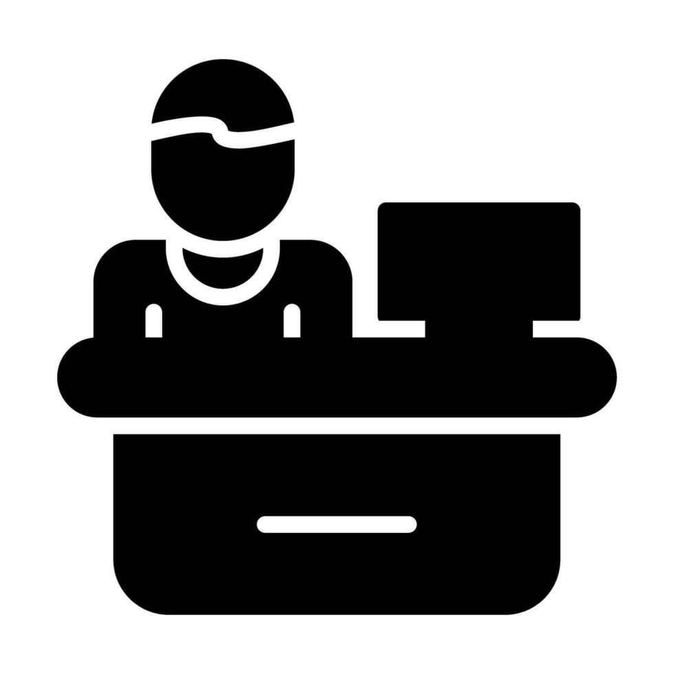 Helpdesk Vector Icon