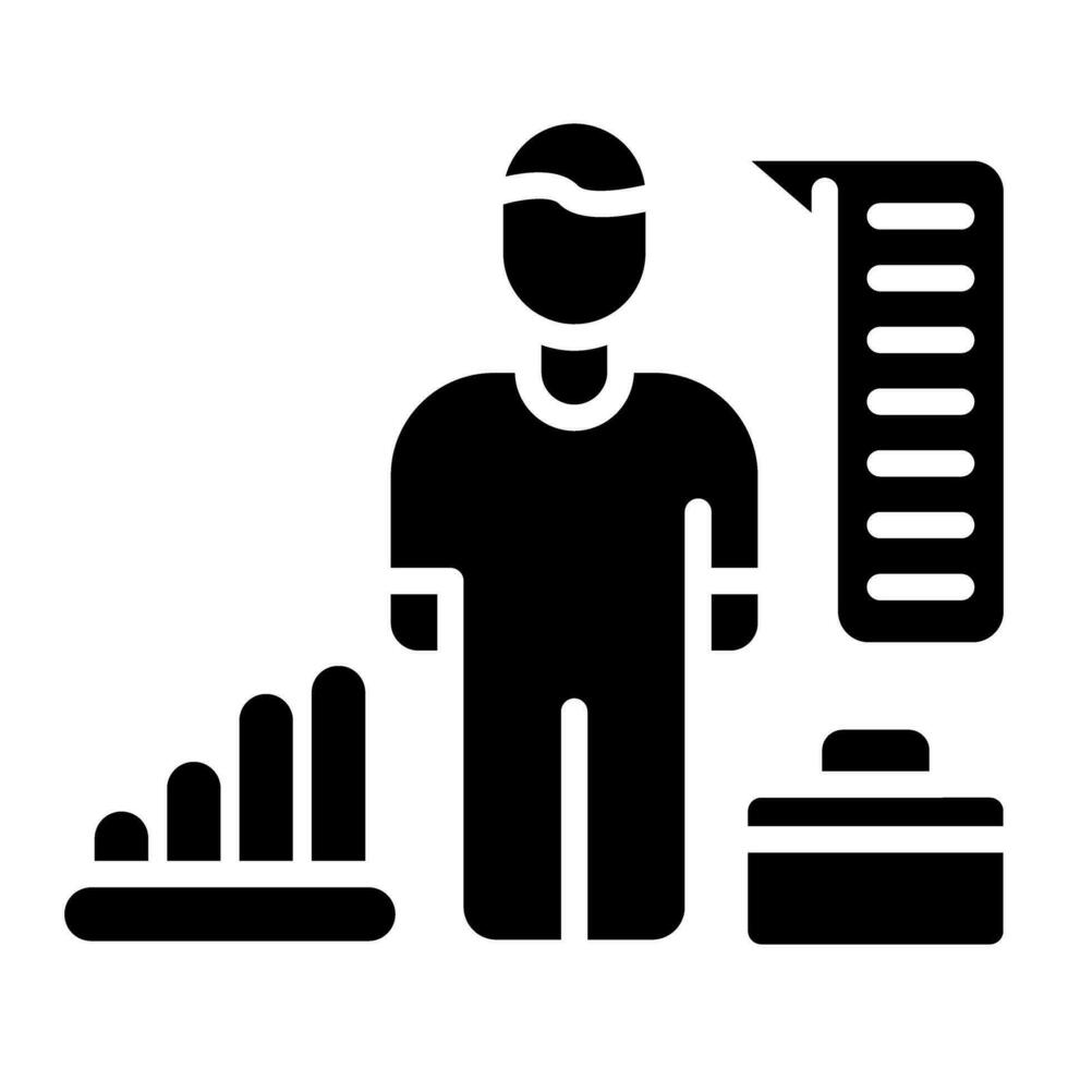 HR Analytics Vector Icon