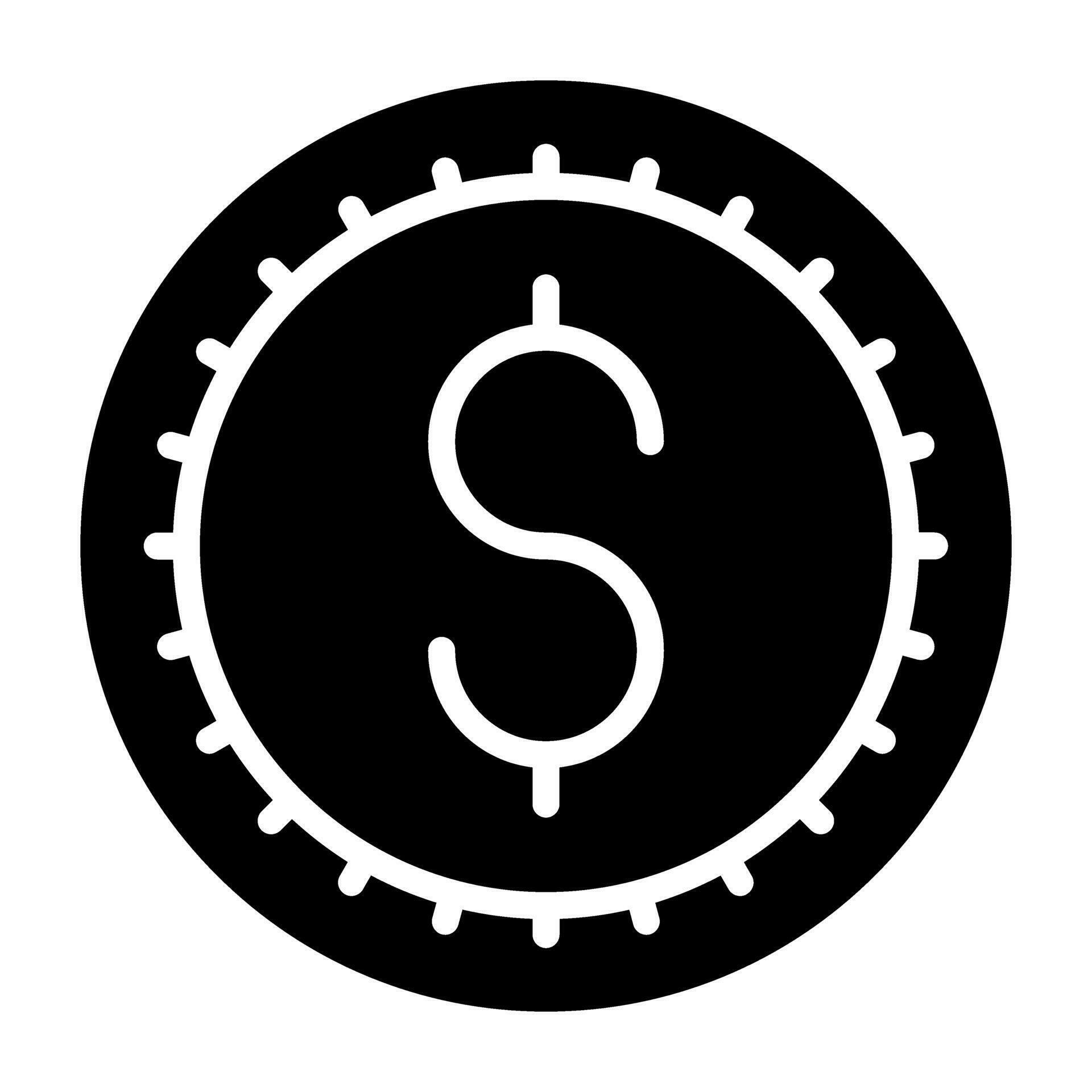 Dollar Sign Vector Icon 26453131 Vector Art at Vecteezy