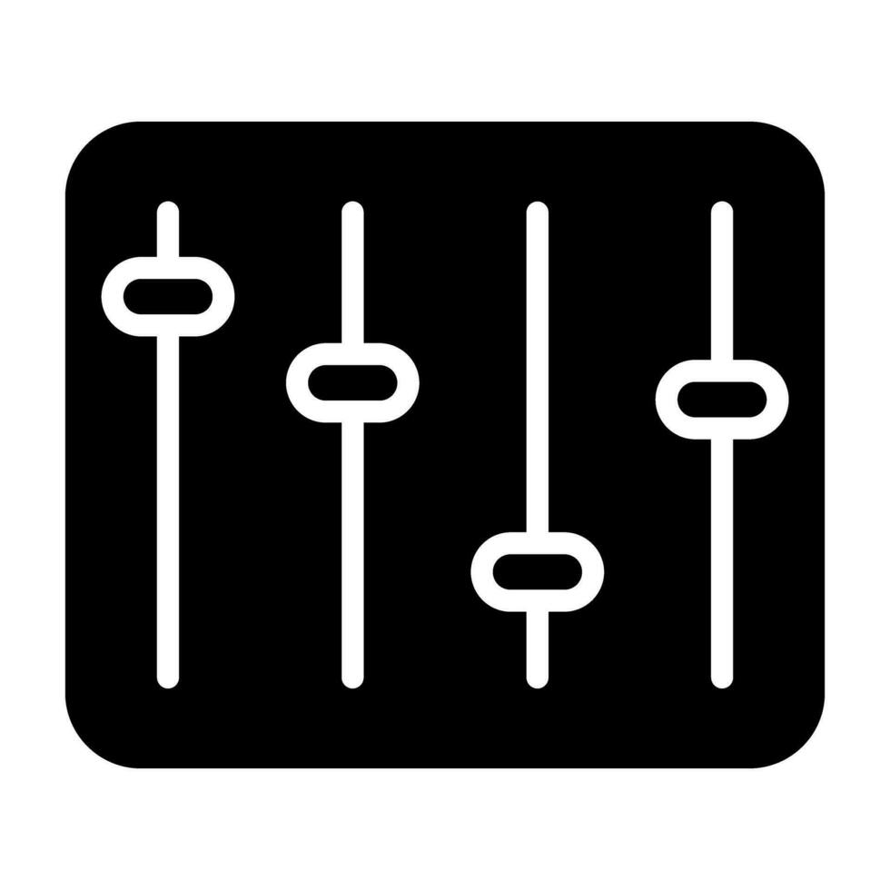 Equalizer Vector Icon 26453150 Vector Art at Vecteezy