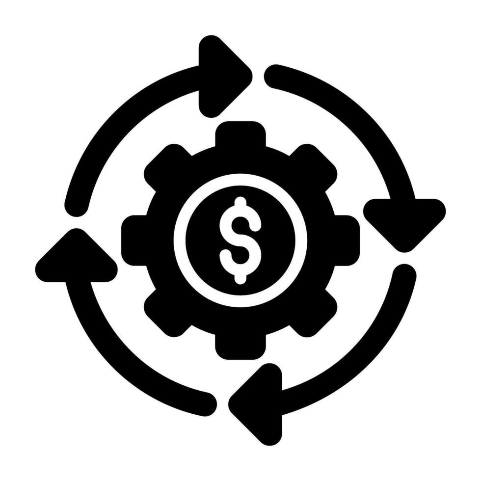 Cost Optimization Vector Icon