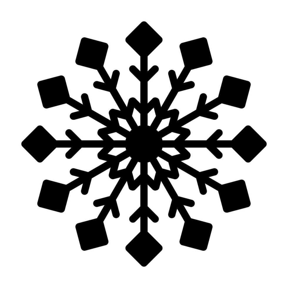 Snowflake Vector Icon