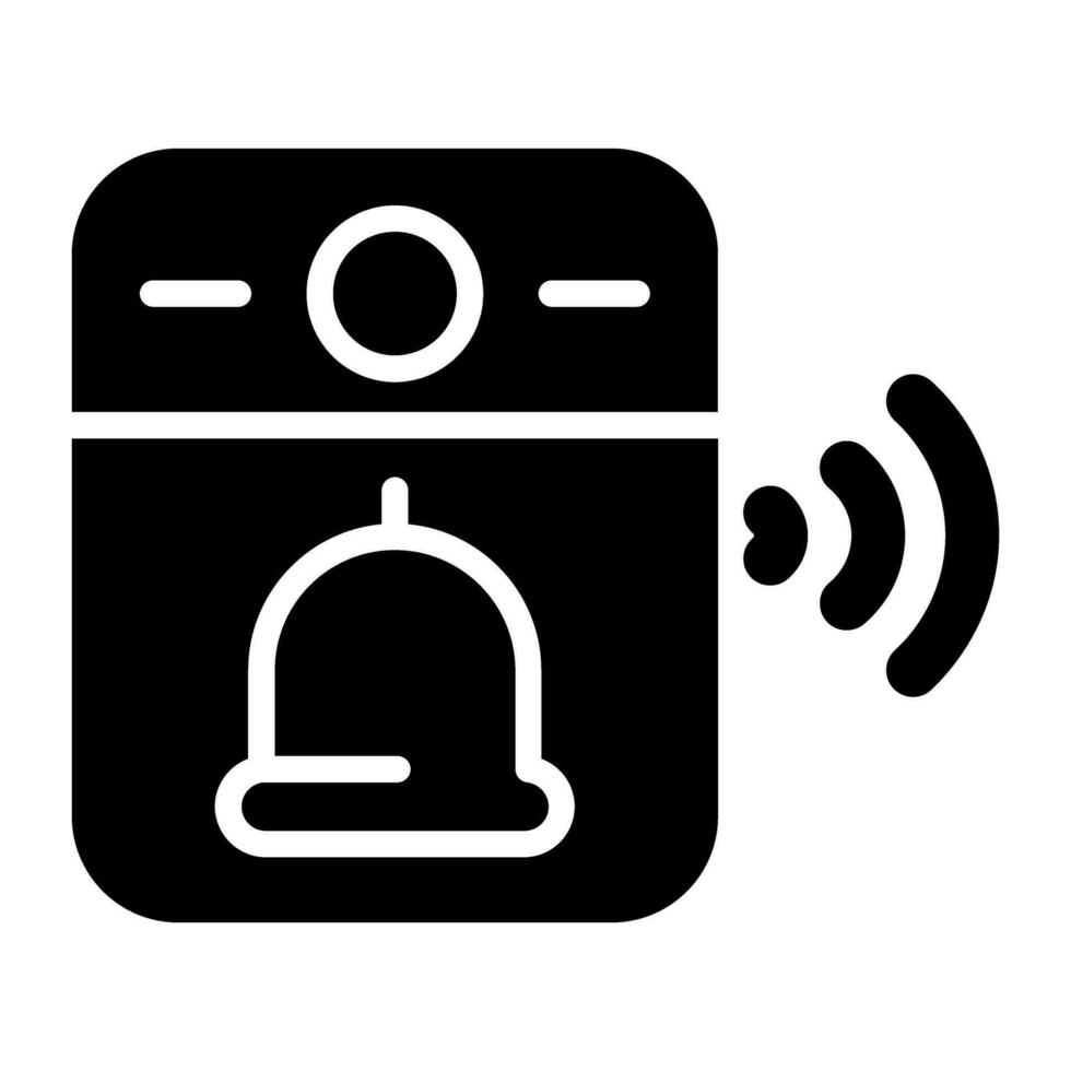 Video Doorbell Vector Icon