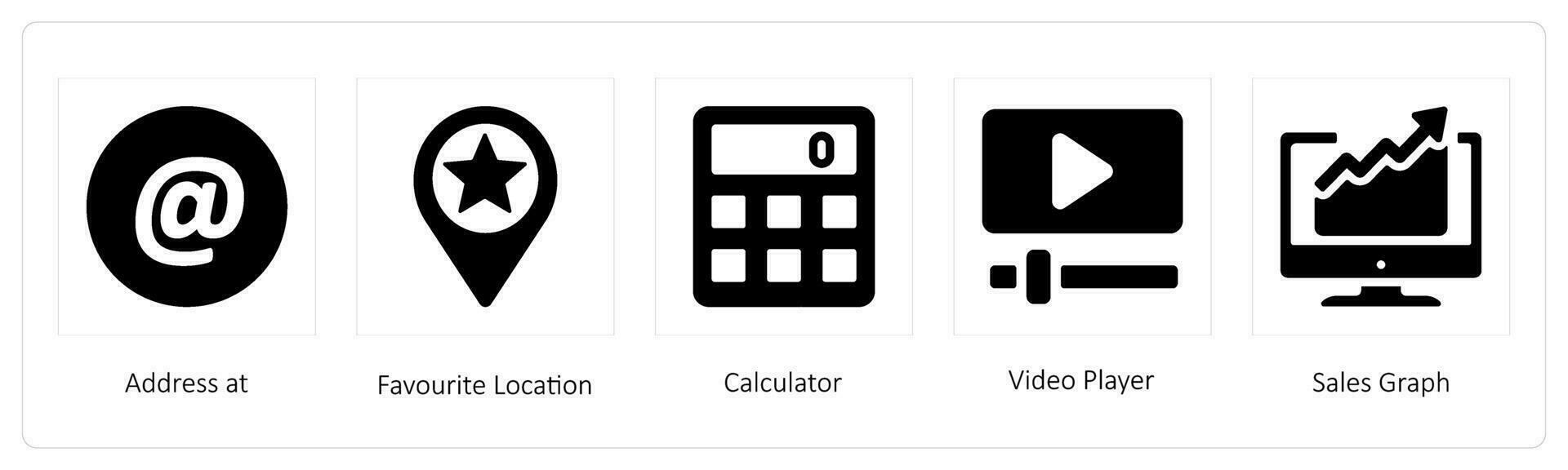 habla a en, favorito ubicación vector