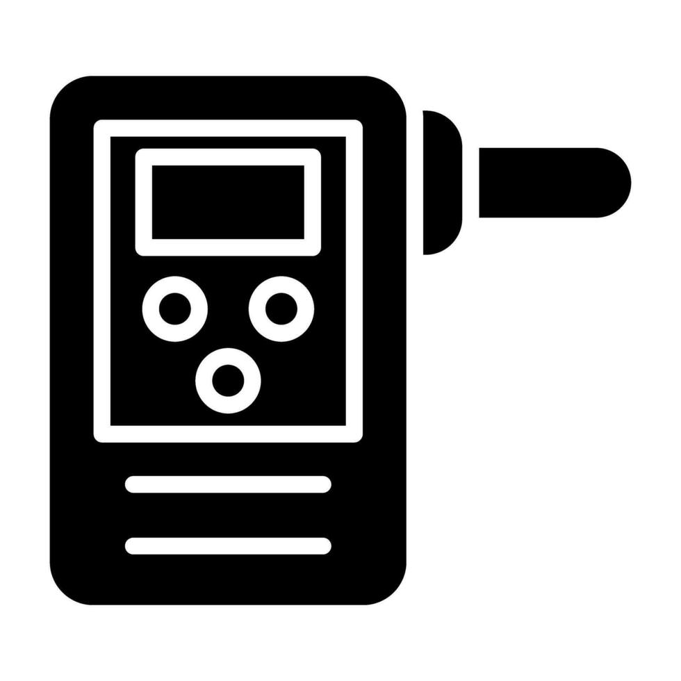 Breathalyzer Vector Icon 26453867 Vector Art at Vecteezy