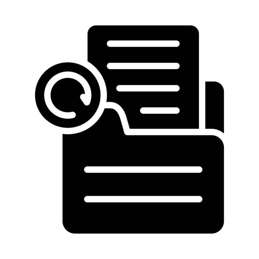 Document Redo Vector Icon