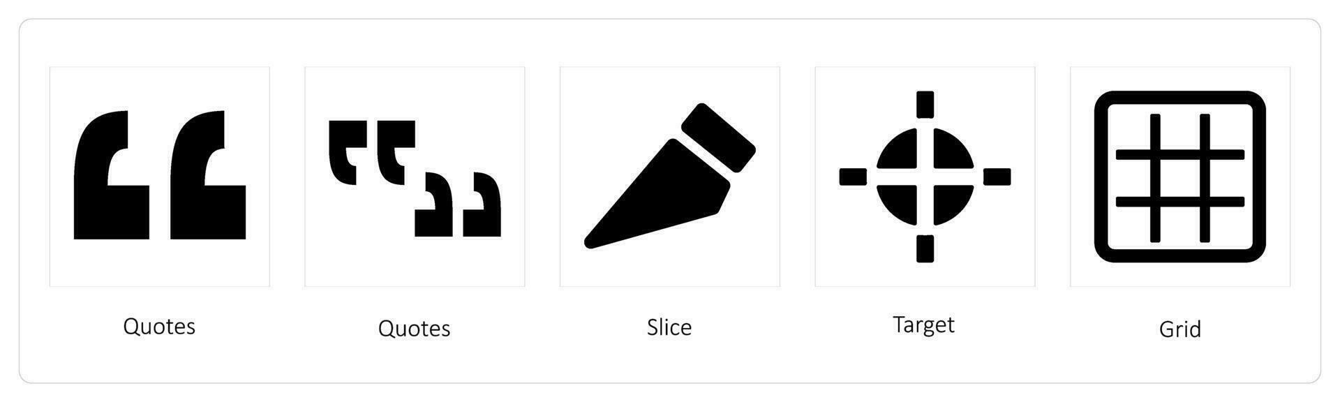 Quotes, Slice, Target vector