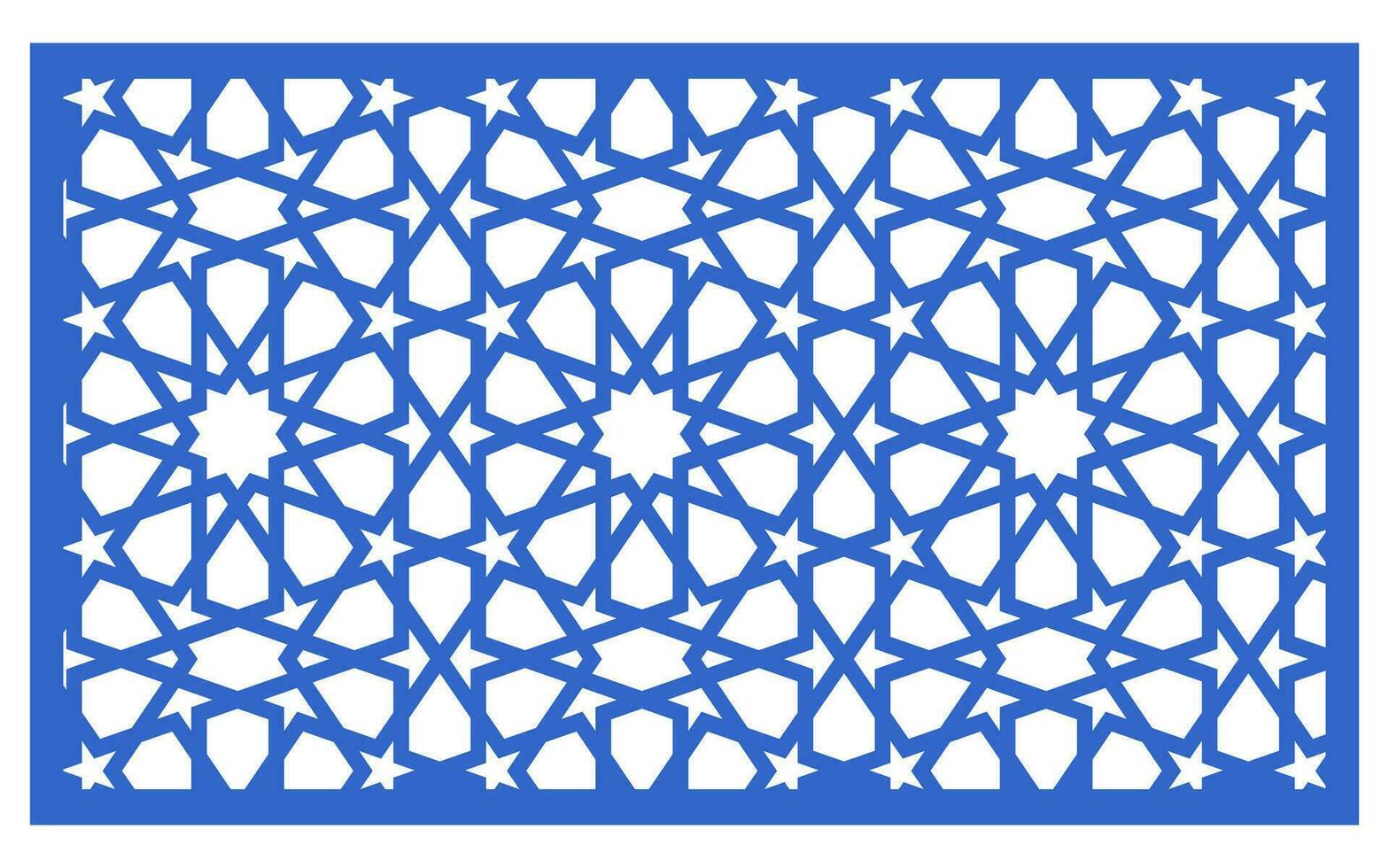 Decorative floral patterns, geometric template for cnc laser cutting vector