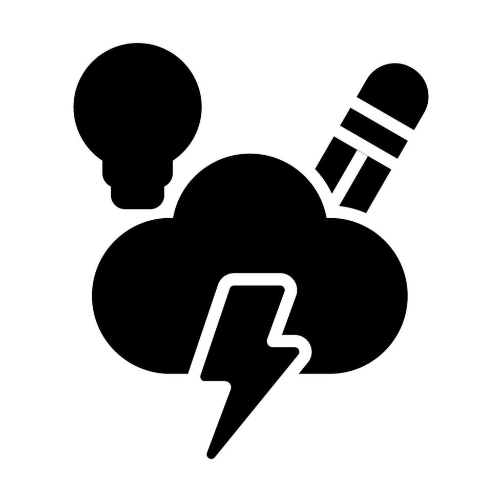 Brainstorming Vector Icon