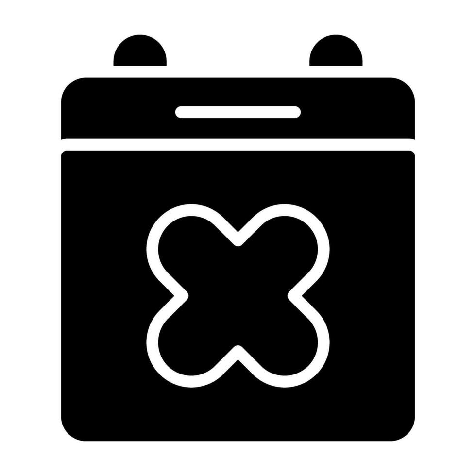 Calendar Xmark Vector Icon