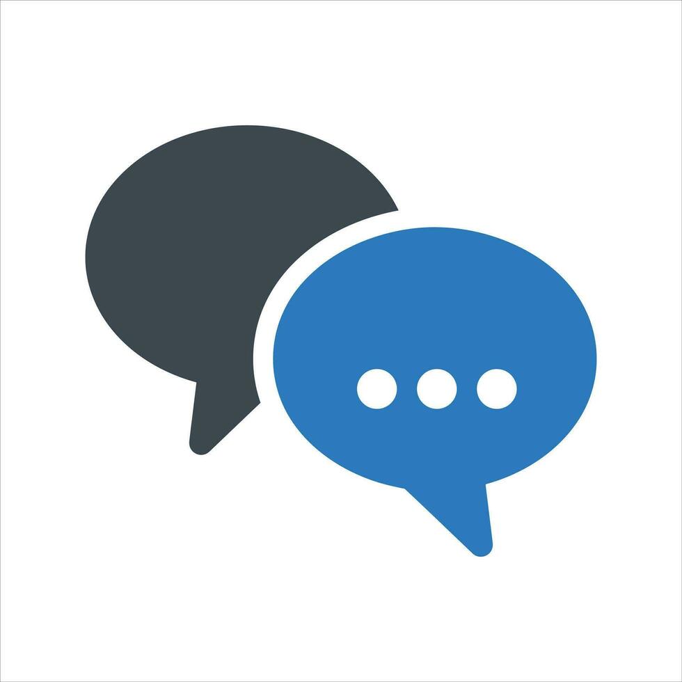 Group chat icon. Vector and glyph 26454647 Vector Art at Vecteezy