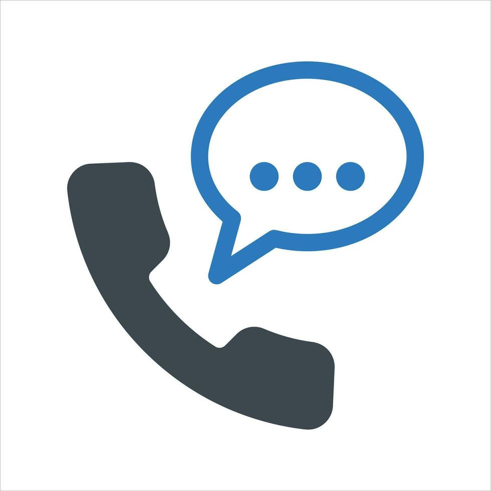 Customer helpline icon. Vector and glyph