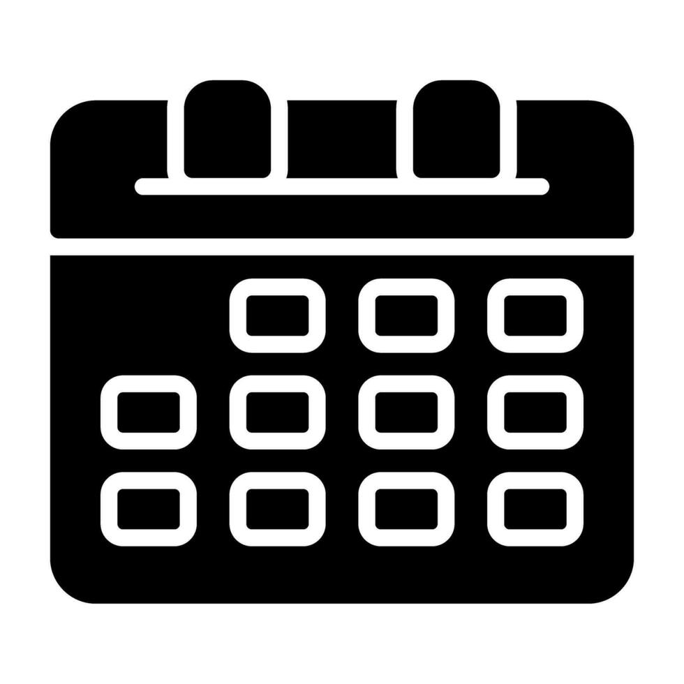 Calendar Vector Icon