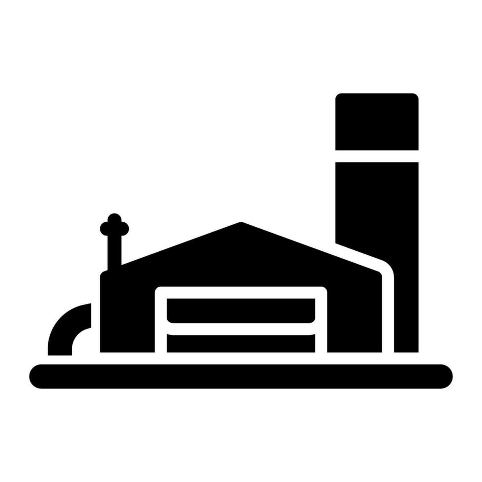 Factory Vector Icon