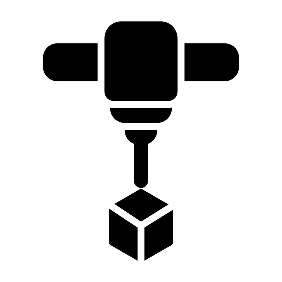 3d Printing Vector Icon