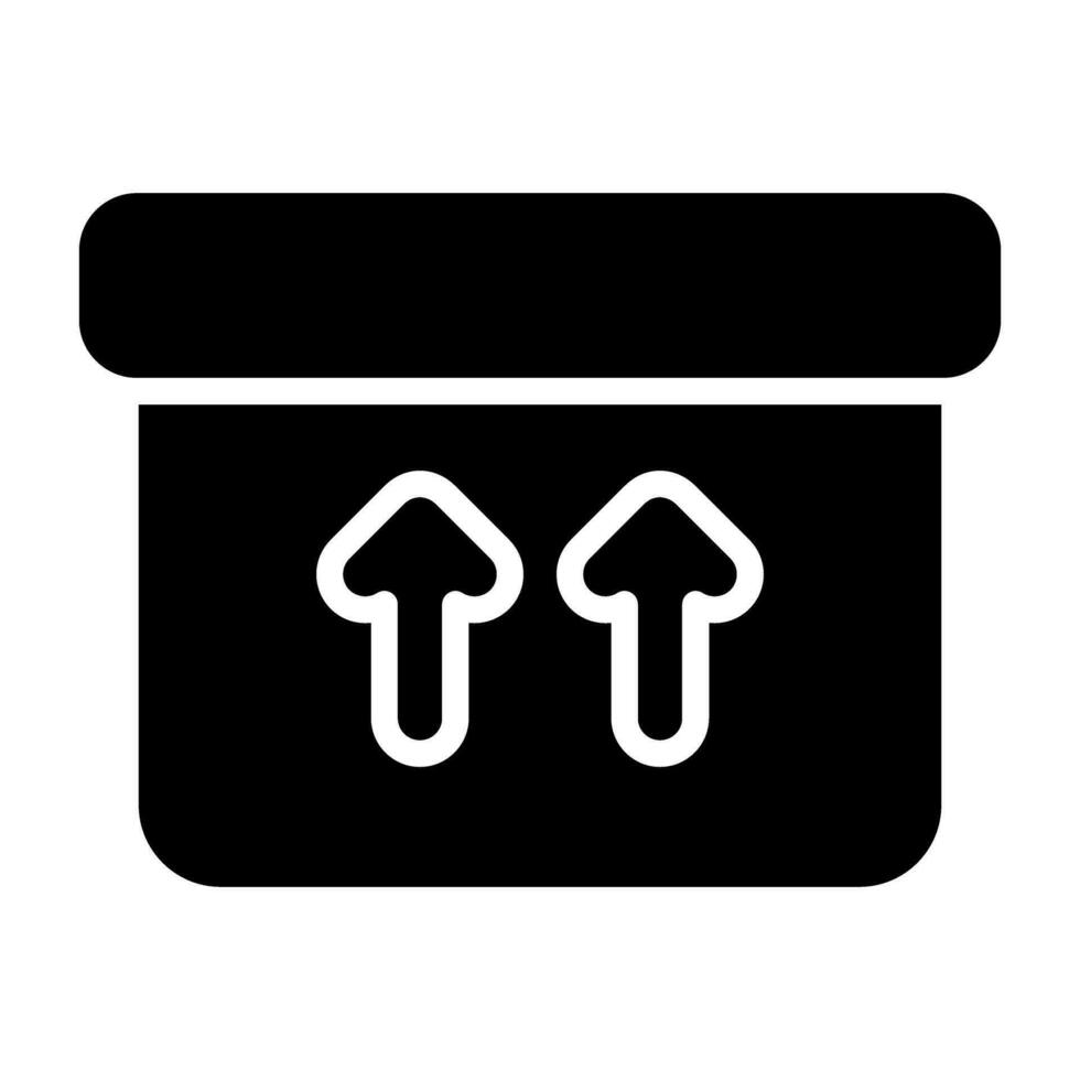 Box Up Vector Icon 26455347 Vector Art at Vecteezy