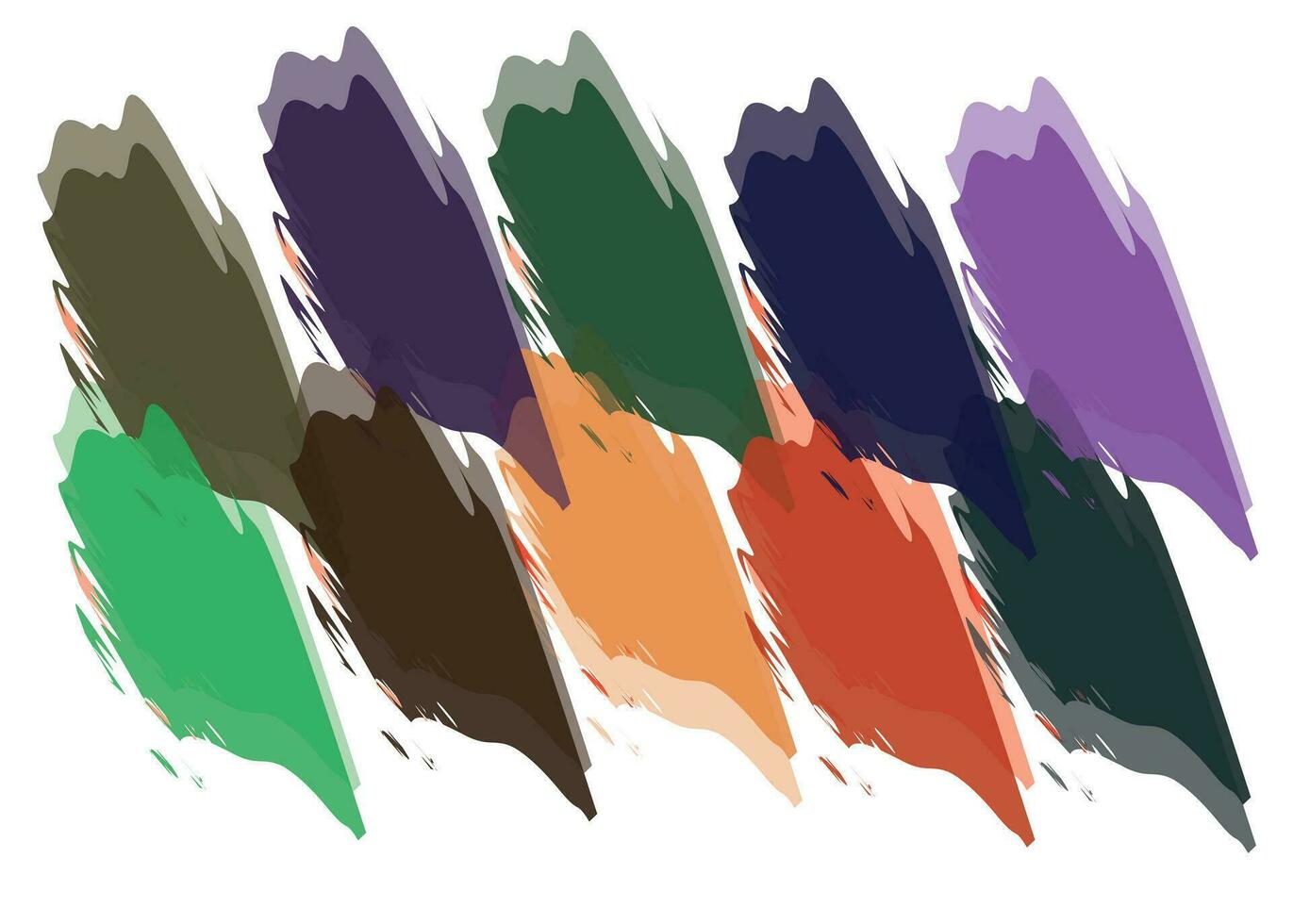 Abstract watercolor on white and black background. The color splashing on the paper. It is a hand drawn.Print vector