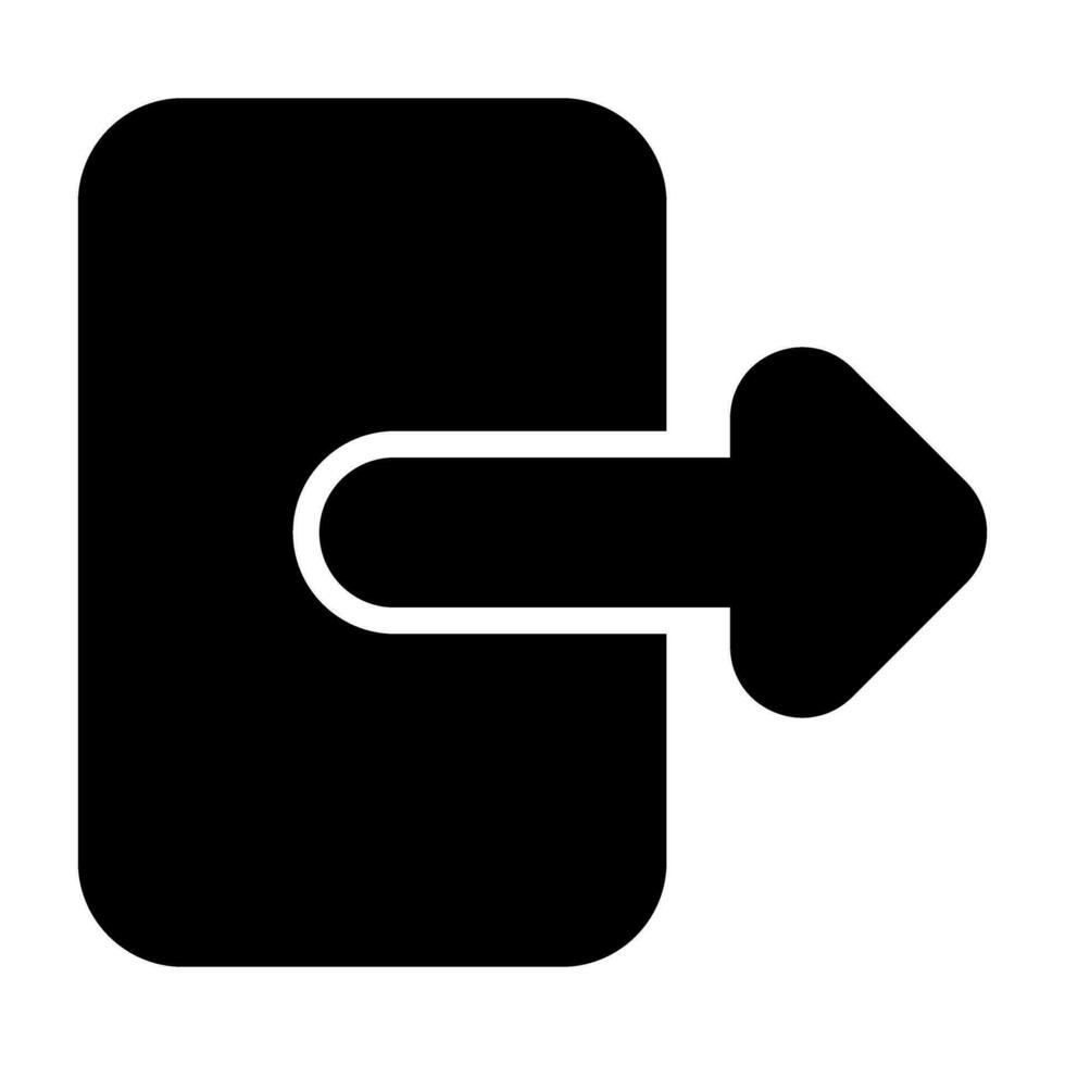 Exit Vector Icon