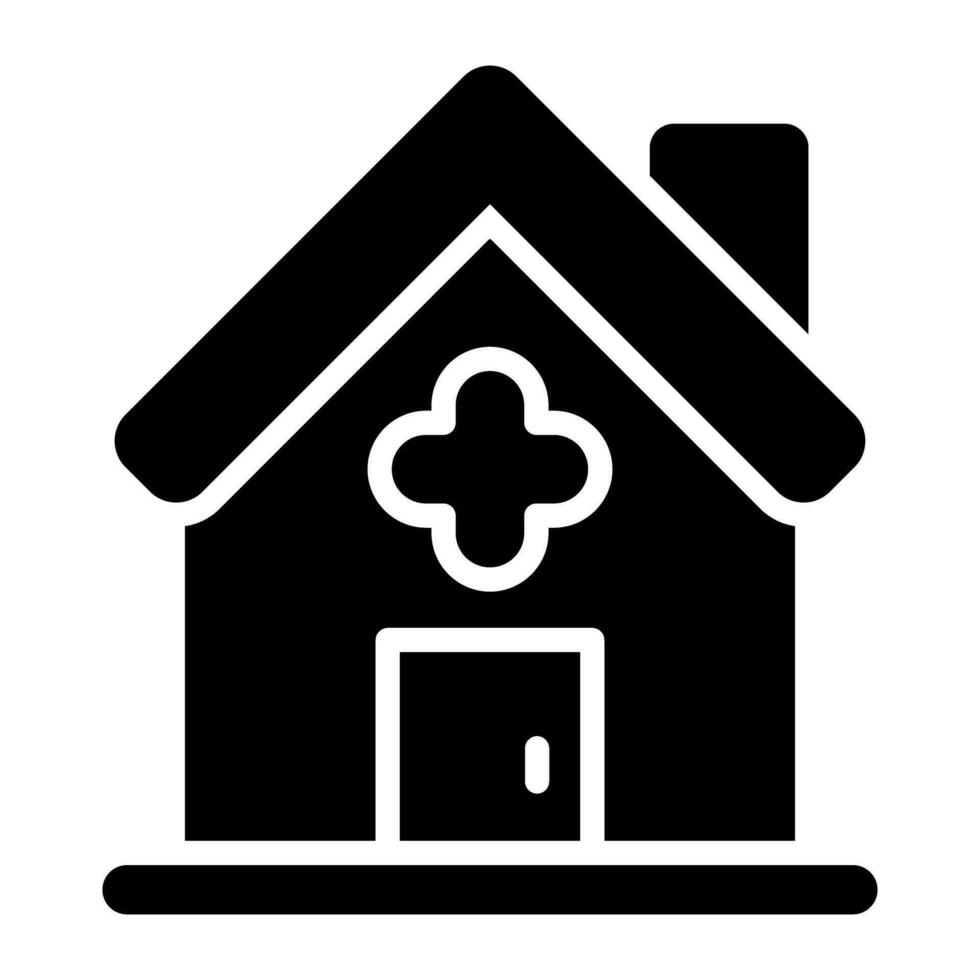 House Medical Vector Icon