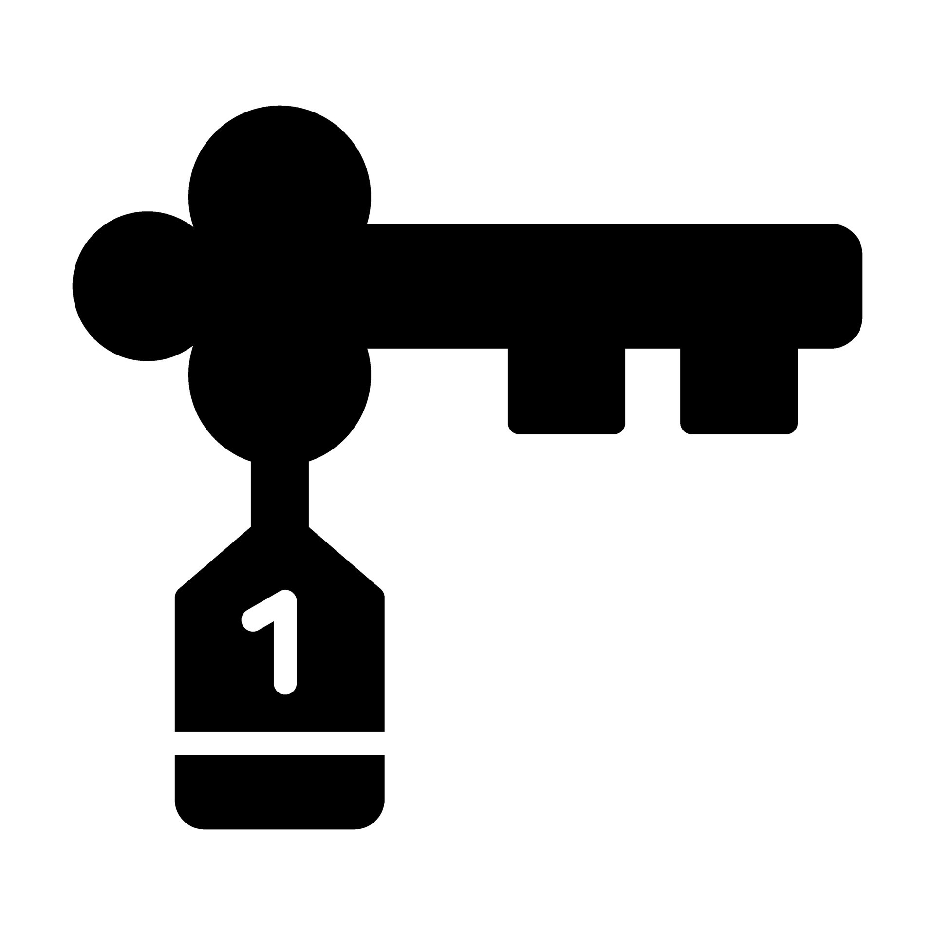 Door Key Vector Icon 26456352 Vector Art at Vecteezy