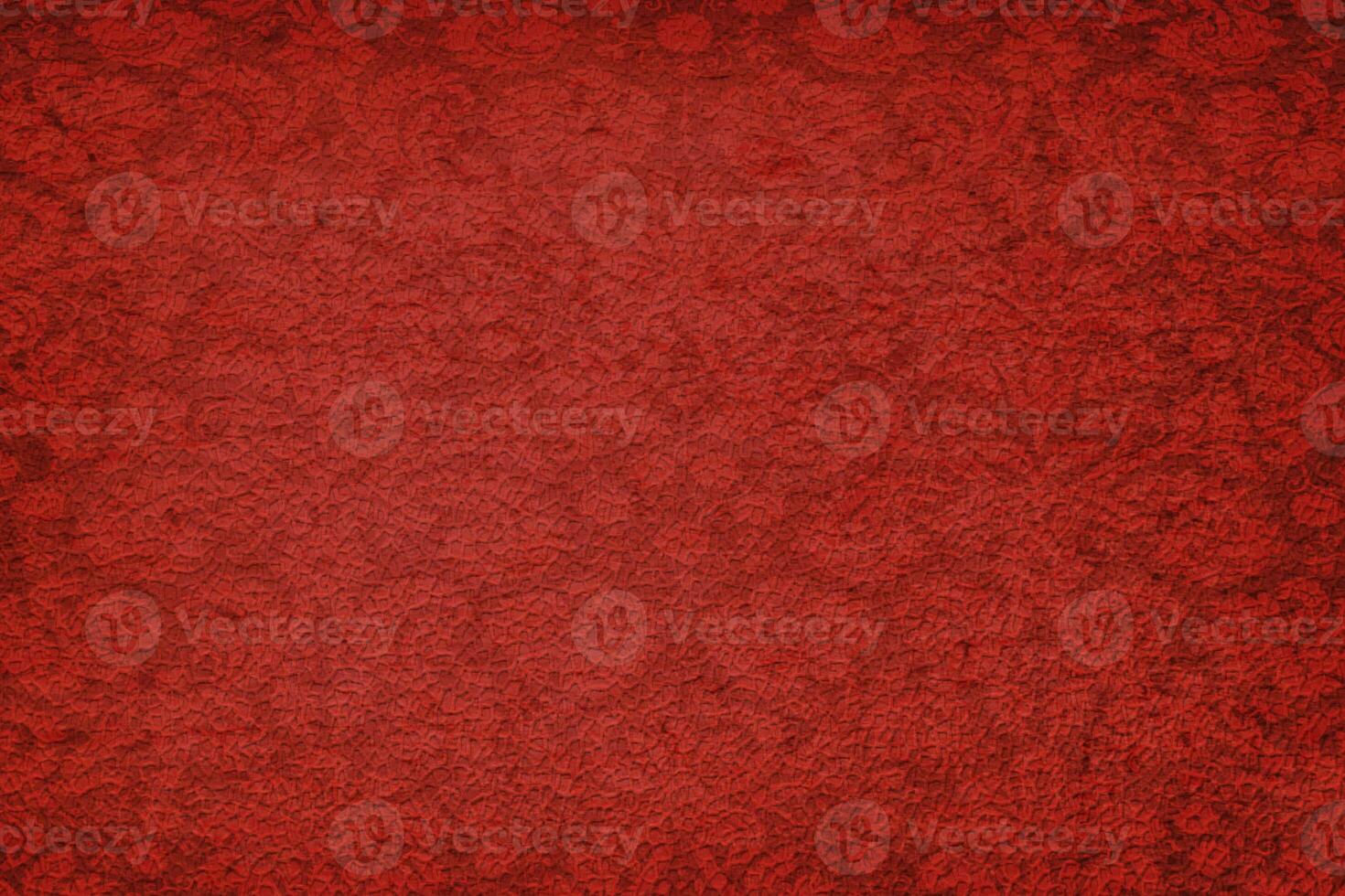 Vintage red paper wallpaper with vintage pattern. 26456390 Stock Photo