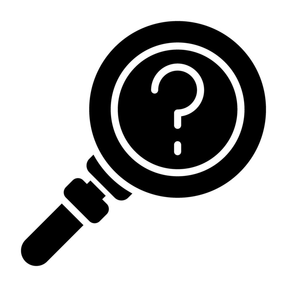 Interrogation Vector Icon