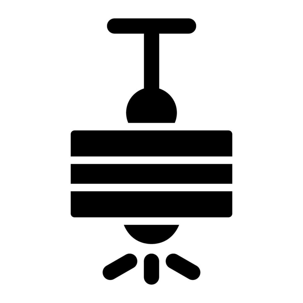 Ceiling Lamp Vector Icon