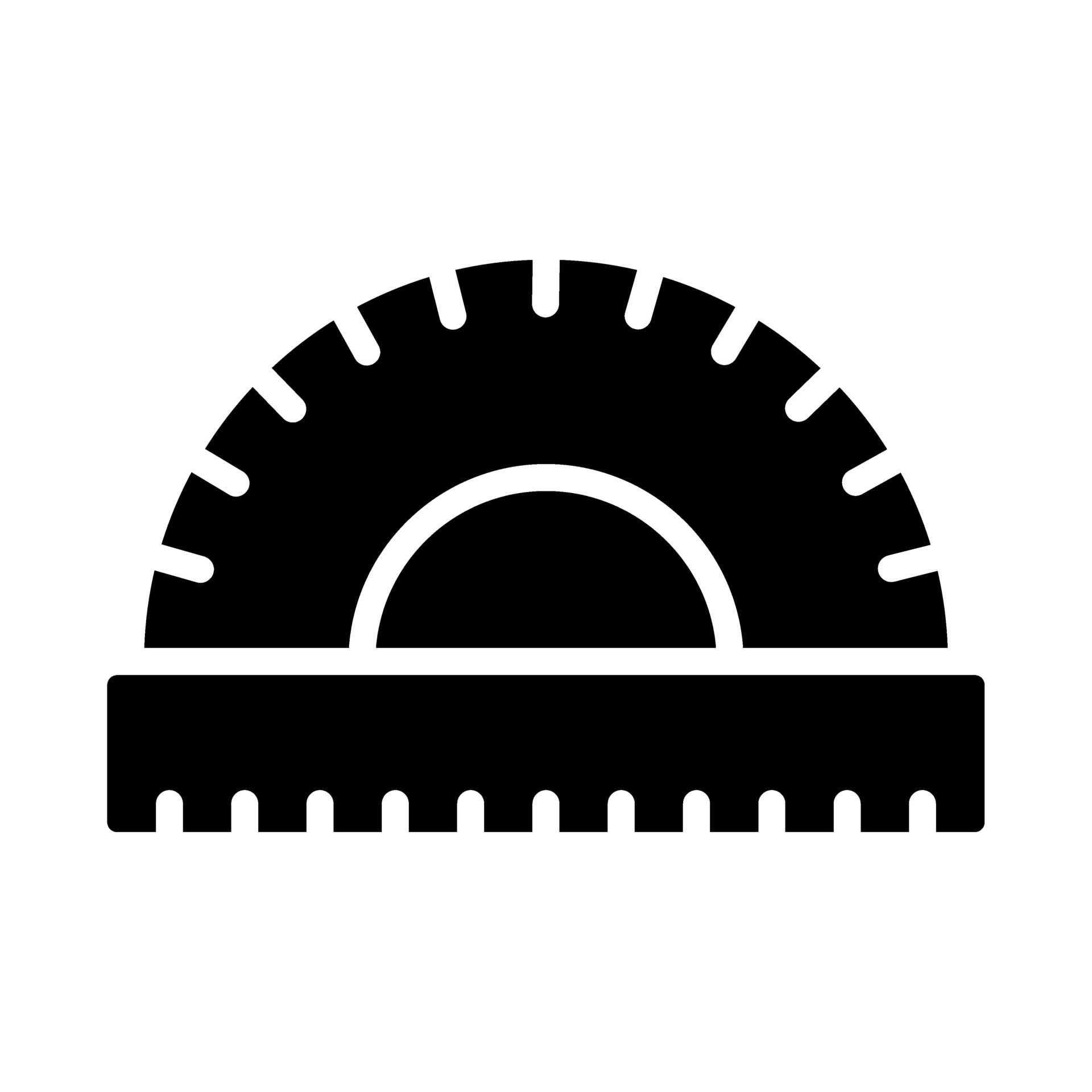 Protractor Vector Icon 26456592 Vector Art at Vecteezy