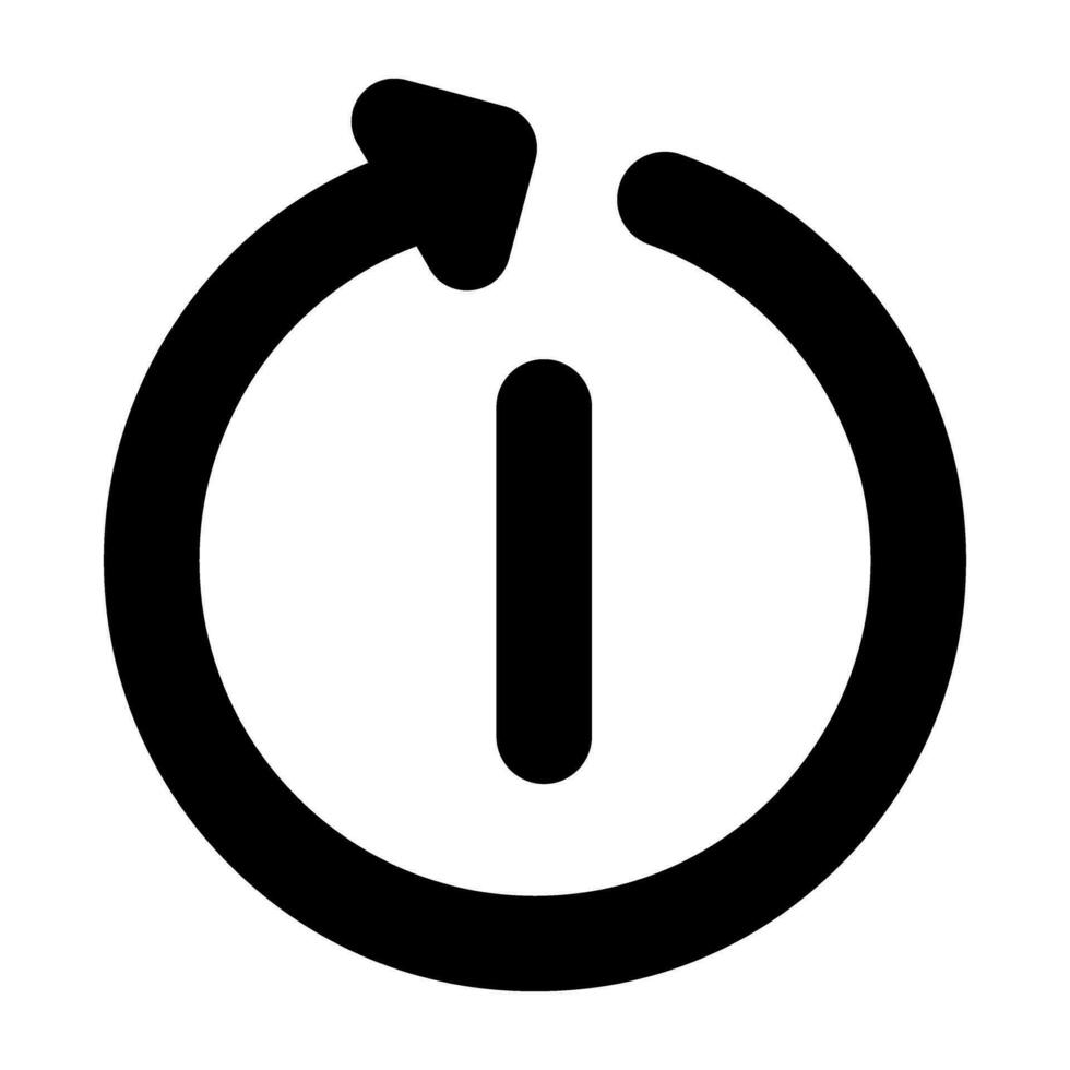 Restart Vector Icon