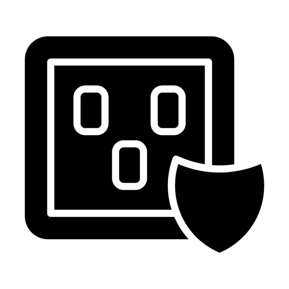 Surge Protector Vector Icon