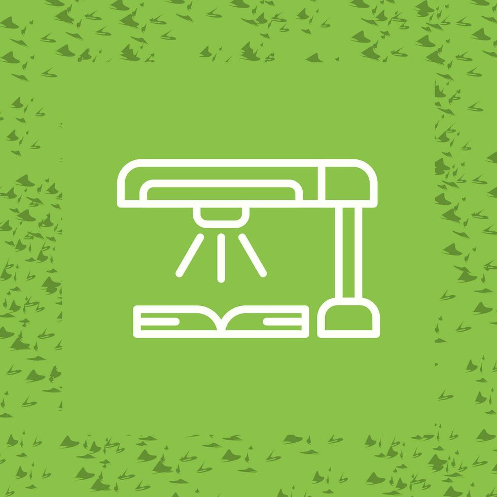 Book Scanner Vector Icon