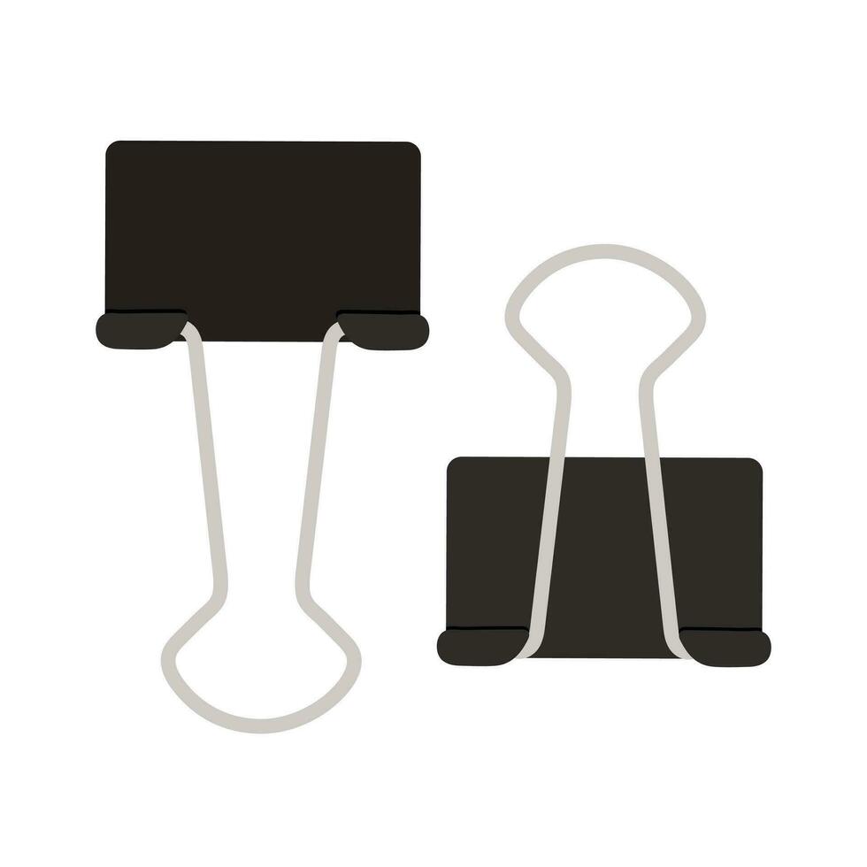 Binder Clip vector icon on isolated background 26457582 Vector Art at Vecteezy