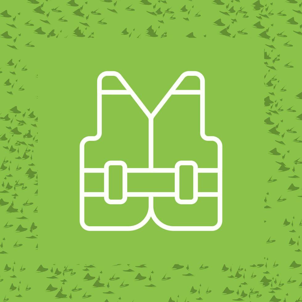 Reflective vest Vector Icon