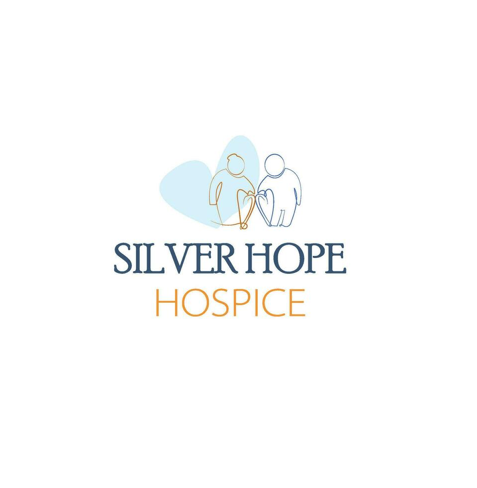 hospice logo design vector