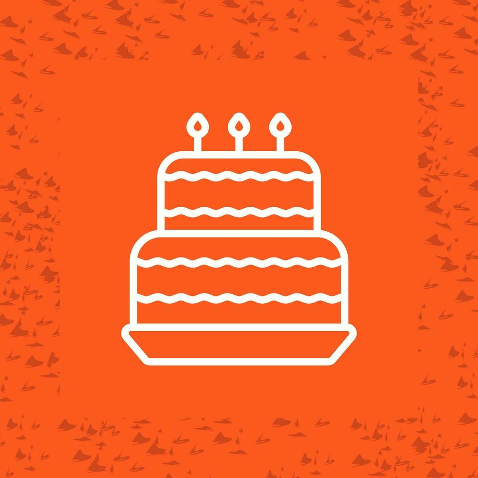 Birthday cake Vector Icon