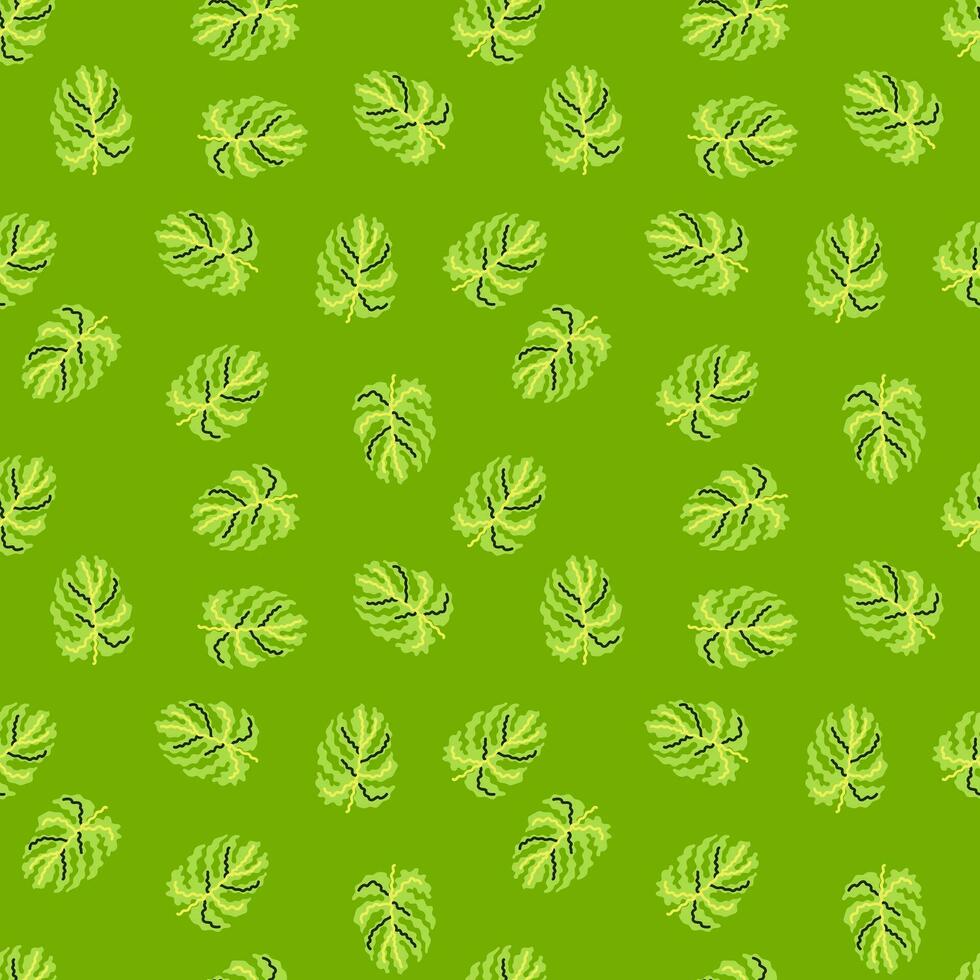 resumen tropical monstera hojas sin costura modelo. selva palma hoja decorativo fondo. vector