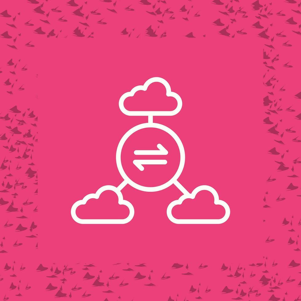 Multi-Cloud Vector Icon