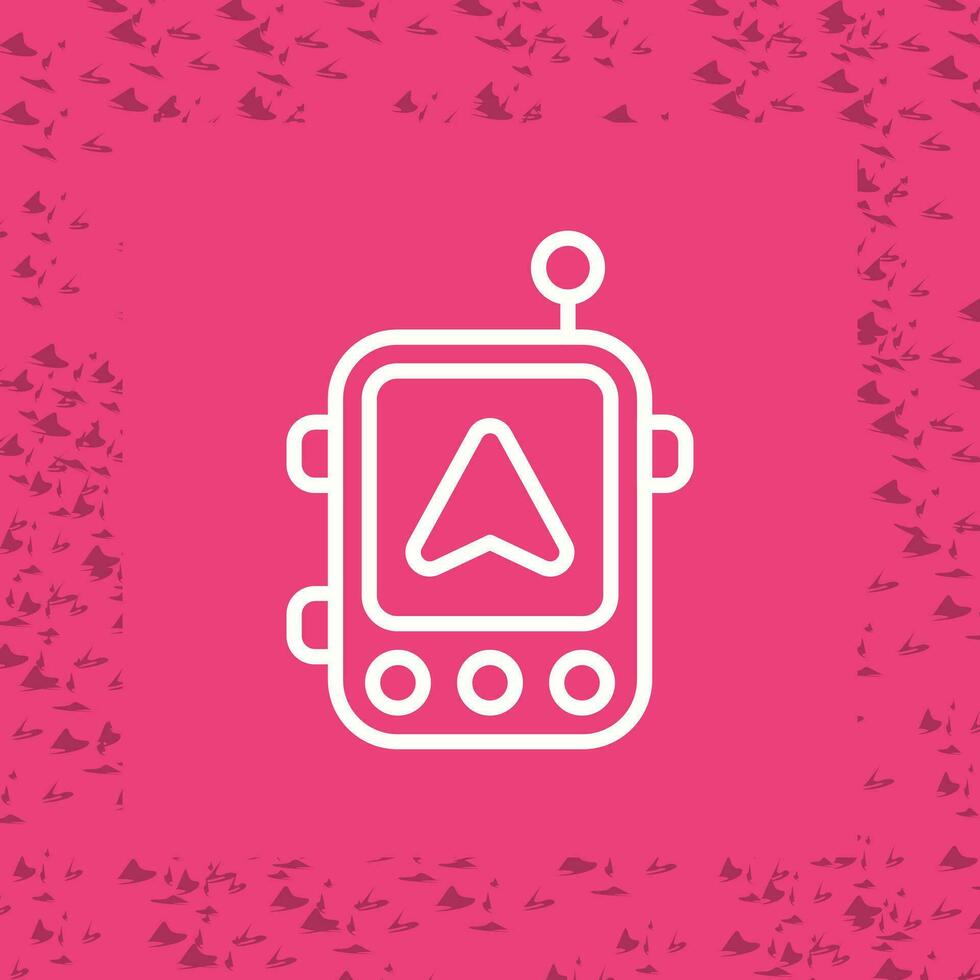 GPS Navigation Device Vector Icon