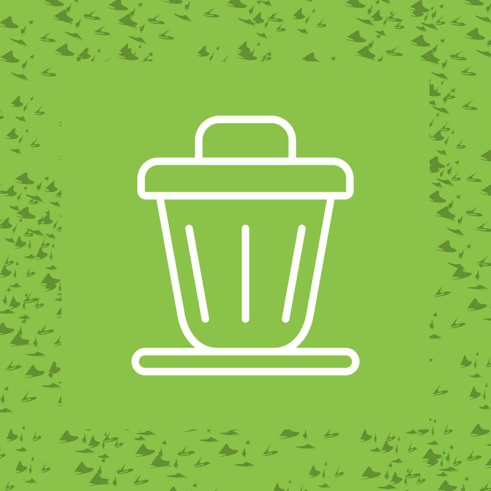 Trash bin Vector Icon