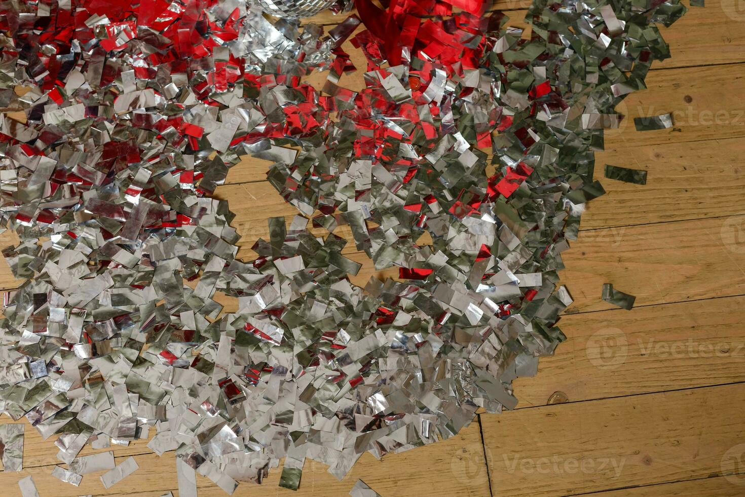 background with confetti. silver confetti. glitter 26460674 Stock Photo