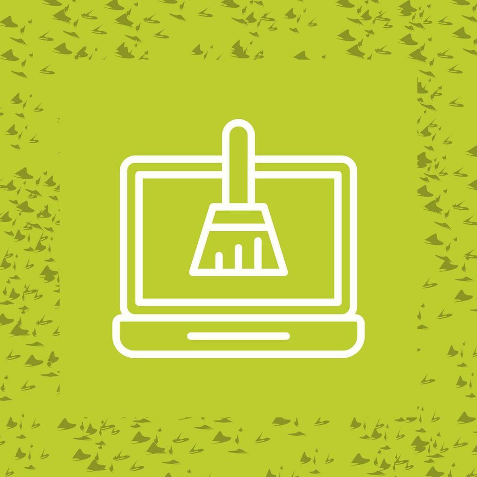 Disk Cleanup Vector Icon