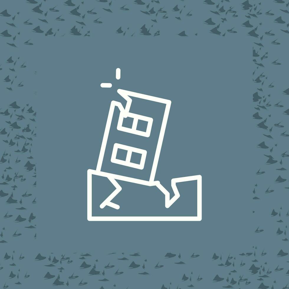 Earthquake Vector Icon