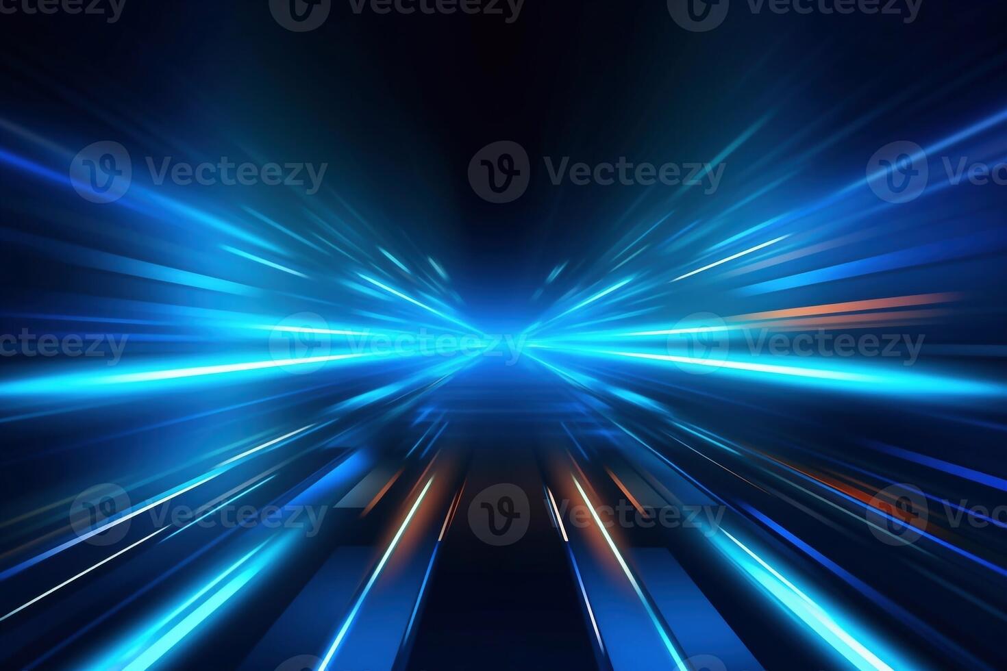 abstract blue color background with motion blur photo